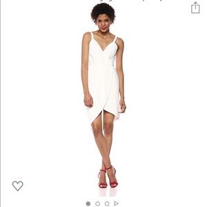 NWT white knee length dress